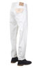 01-0107W-65 107 Cotton Pique Pants - Ivory Thumbnail