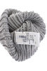 Ribbed Cotton Watch Cap/Linen Like - Grey Thumbnail