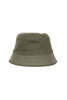 Organic Cotton Herringbone Bucket Hat - Olive Thumbnail