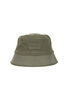 Organic Cotton Herringbone Bucket Hat - Olive Thumbnail