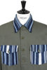 Army Shirt African Stripe - Indigo Thumbnail