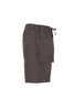 Cargo Shorts Cotton/Linen Gabardine - Brown Thumbnail