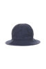 Baker Back Satin Metro Hat With Strap - Navy Thumbnail