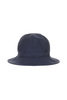 Baker Back Satin Metro Hat With Strap - Navy Thumbnail