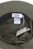 Baker Back Satin Metro Hat With Strap - Olive Thumbnail