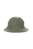 Baker Back Satin Metro Hat With Strap - Olive Thumbnail