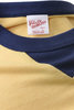 MIJ "V" Insert Tee - Yellow Thumbnail