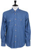 Work Shirt Washed Denim - Blue Thumbnail