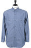 Chambray Work Shirt Vintage Fit - Blue Thumbnail