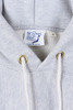 Reverse Weave Heavyweight Vintage Hoodie - Light Grey Thumbnail