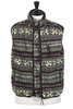 Birds-Eye BOA Fleece Reversible Vest - Black Thumbnail