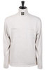 TOP Jersey High Neck Pocket Long Sleeve Tee - Ecru Thumbnail