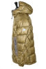 Diamond Stitch Down Hoodie - Camel Thumbnail