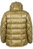 Diamond Stitch Down Hoodie - Camel Thumbnail