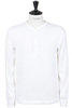 206 Good Originals Organic Cotton Long Sleeve Henley - White Thumbnail