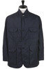 Folk Jacket Highcount Twill - Dark Navy Thumbnail