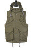 Field Vest Coated Cotton - Olive Thumbnail