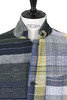 Loiter Jacket Dobby Jacquard - Navy/Yellow/Green Thumbnail