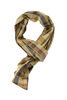 Long Scarf Olive Cotton Madras Plaid Thumbnail