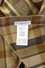 Long Scarf Olive Cotton Madras Plaid Thumbnail