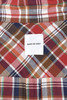 31-50-6196 Madras Short Sleeve Shirt - Red Thumbnail