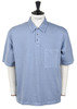 31-50-2025 Heavyweight Polo Shirt - Sax Thumbnail