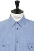 Kafka Work Shirt Chambray 475 - Blue Thumbnail