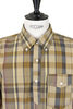 Popover BD Shirt Cotton Madras Plaid - Olive Thumbnail