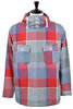 Cagoule Shirt Big Madras Plaid - Red/Green Thumbnail