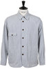SV-JK-009 Raime Canvas Raglan Coverall - Grey Thumbnail