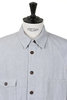 SV-JK-009 Raime Canvas Raglan Coverall - Grey Thumbnail