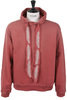 SWT Knit Feather Cord Hoodie - Red Thumbnail