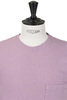 Gauze Jersey Pocket Tee - Pink Thumbnail