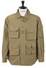 Explorer Shirt Jacket Cotton Grosgrain - Dark Khaki Thumbnail