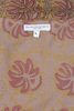 Cardigan Jacket Floral Corduroy - Khaki Thumbnail