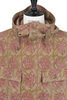 Cagoule Shirt Floral Corduroy - Light Olive Thumbnail