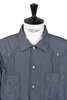 Guayabera Shirt Cotton Chambray - Indigo Thumbnail