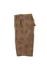 Fatigue Short Floral Corduroy - Khaki Thumbnail