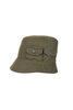 Explorer Hat Coated Cotton Cloth - Olive Thumbnail