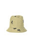 Bucket Hat Gecko Embroidery - Khaki Thumbnail