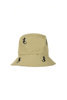 Bucket Hat Gecko Embroidery - Khaki Thumbnail