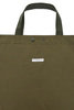  Carry All Tote Reversible Coated Cotton Cloth - Olive Thumbnail
