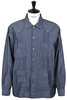 Guayabera Shirt Cotton Chambray - Indigo Thumbnail