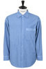 Doris Shirt Micro Seersucker - Woad Thumbnail