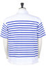 Polo Rachel Cotton Mesh - White/Blue Thumbnail