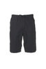 03-7022-61 New Yorker Shorts Cotton Poplin - Black Thumbnail