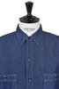 01-8068-81 Supima 100/2 Linen Dungaree Work Shirt - One Wash Thumbnail