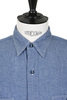 01-8270-84 Relax Fit Chambray Work Shirt - Blue Thumbnail