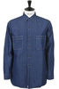 01-8068-81 Supima 100/2 Linen Dungaree Work Shirt - One Wash Thumbnail