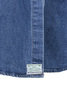 01-8124-95 Western Shirt Denim Used - Blue Thumbnail